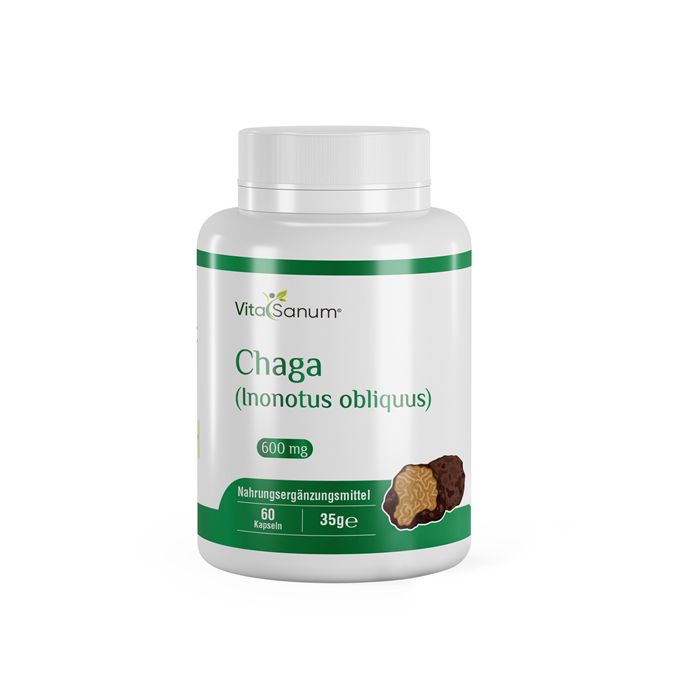 VitaSanum® - Chaga (Inonotus obliquus) 60 pz Capsule