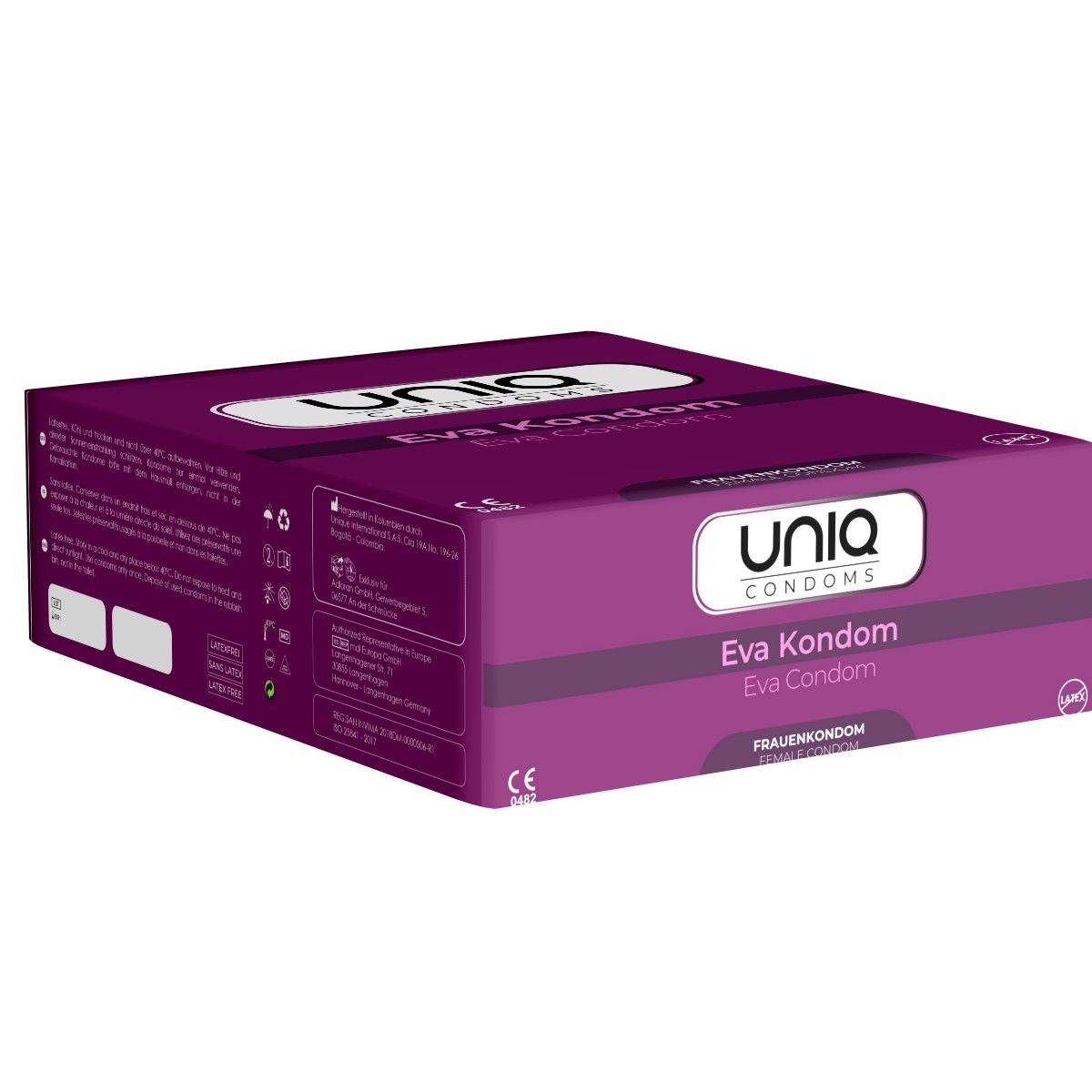 UNIQ *Eva Condom* 50 pz Preservativi