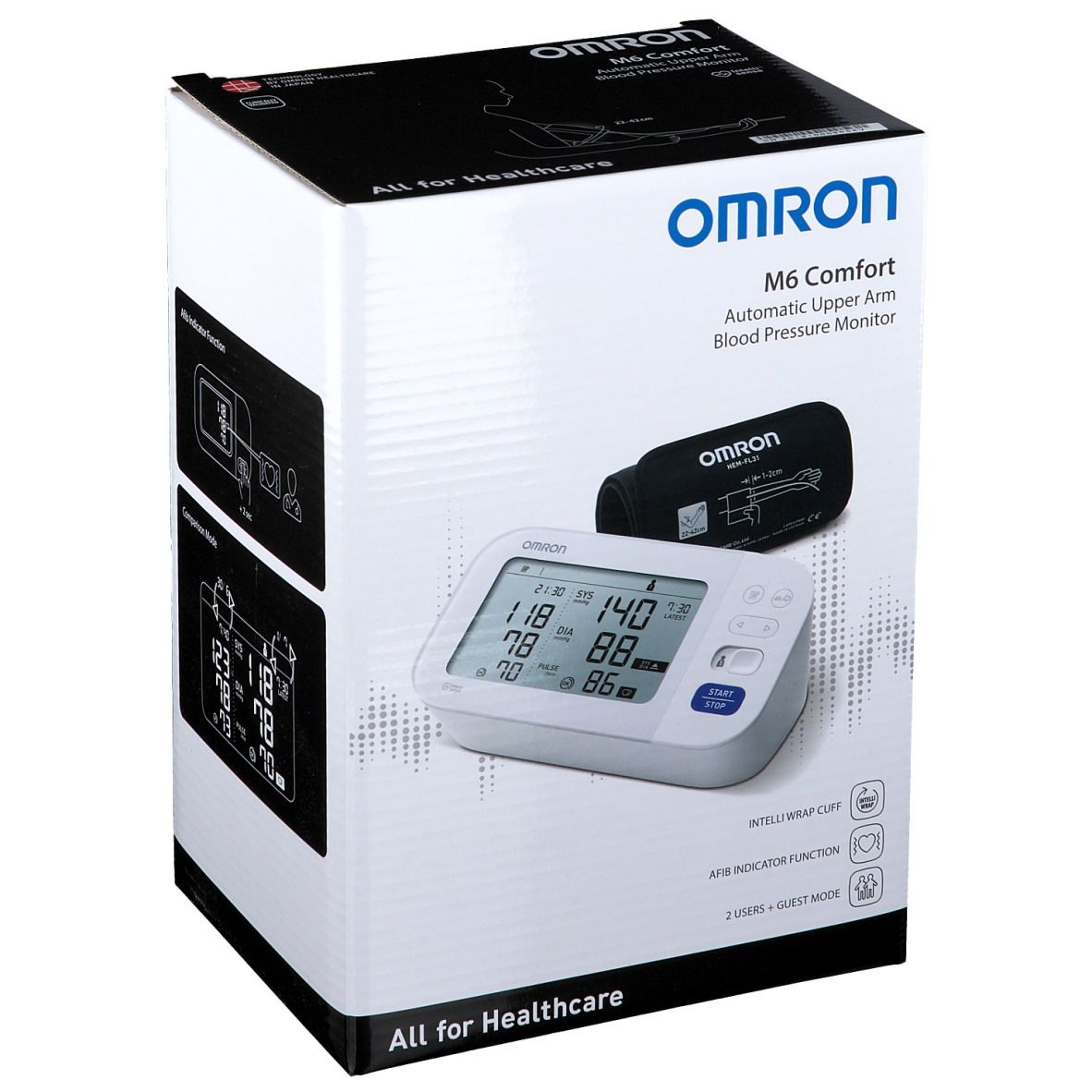 OMRON M6 Comfort 1 pz Apparecchi