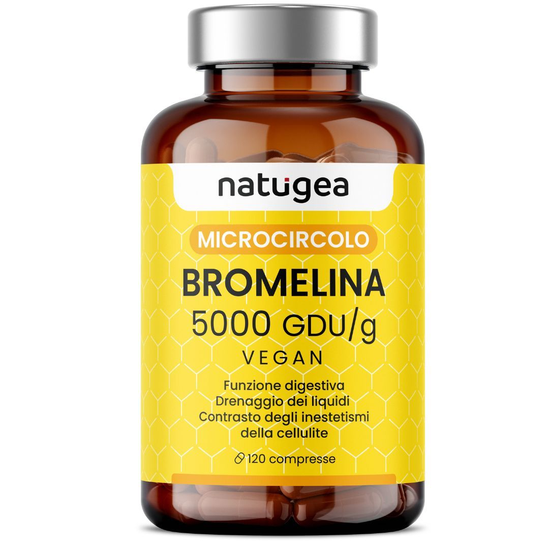 Bromelina 5000 GDU/g - natugea® 120 pz Compresse