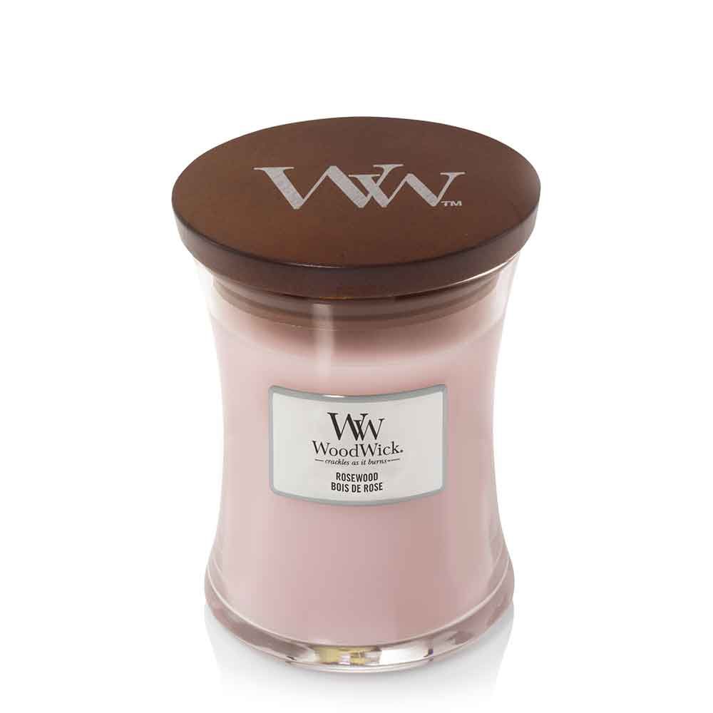 WoodWick - Candele a clessidra Palissandro medio 275 g