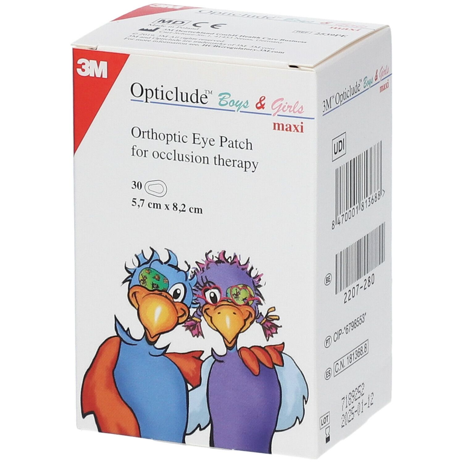 3M™ Opticlude™ Bende Oculari Ortottiche 30 pz Bendaggio/i