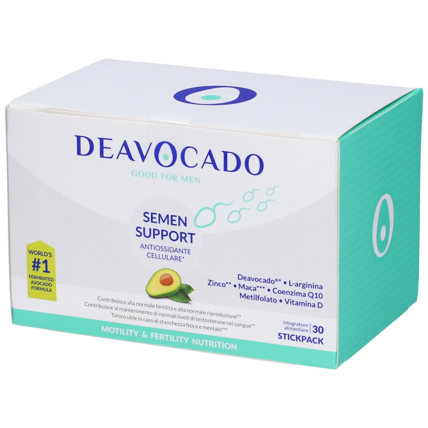 Deavocado Semen Support Uomo Stickpack 60 g Polvere per soluzione oral