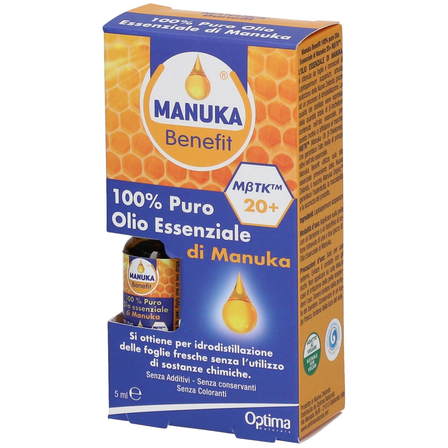 MANUKA® Benefit Olio Essenziale di Manuka 5 ml