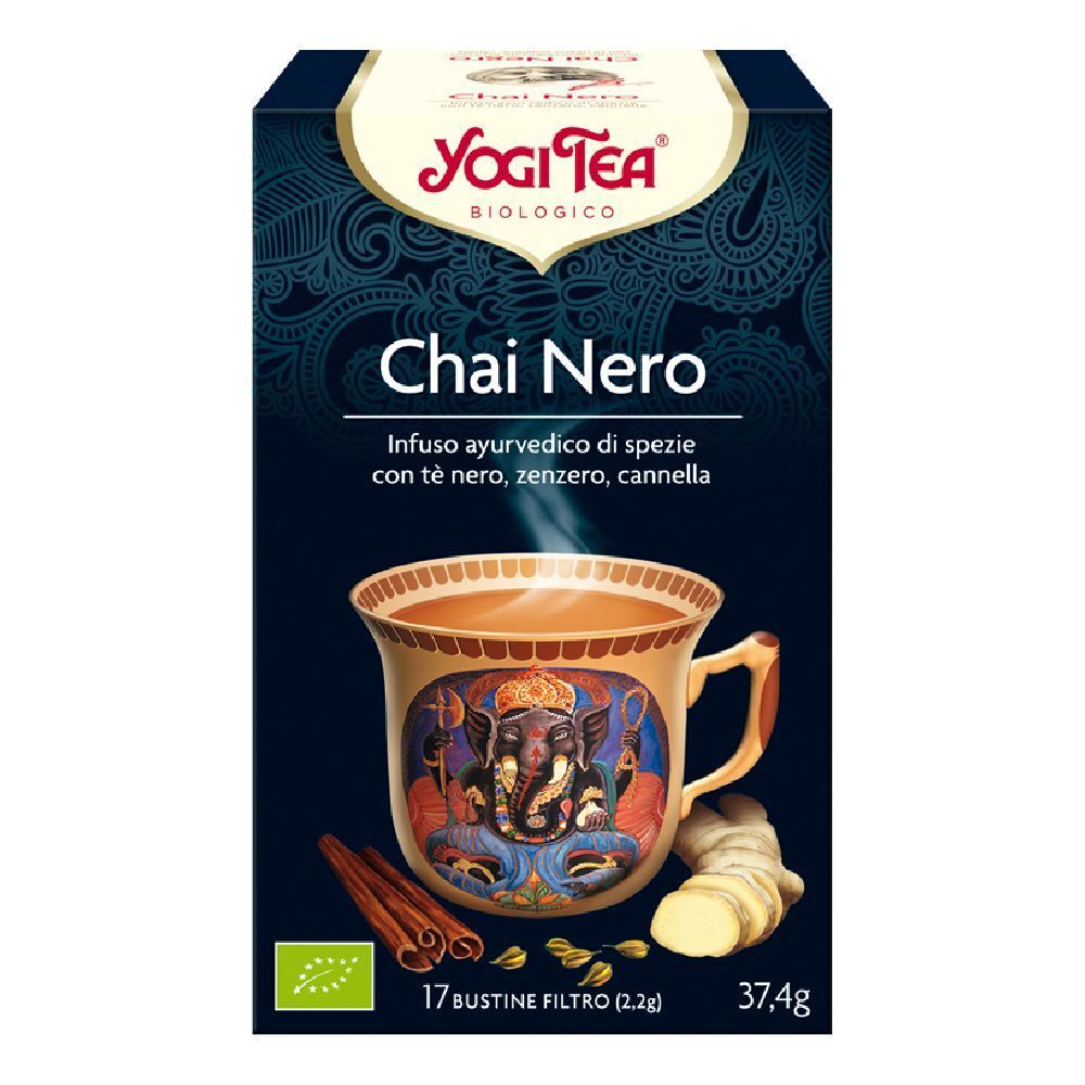 Yogi Tea Speziat Nero Chai Bio 37,4 g Tè