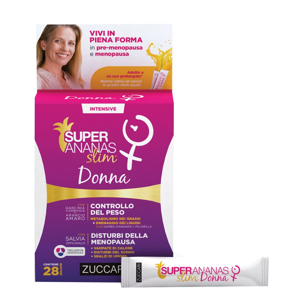 ZUCCARI Super Ananas Slim Donna 28x10 ml Flaconcini bevibili