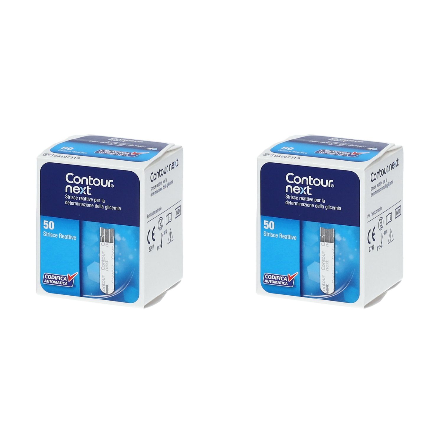 Contour® Next 50 2x50 pz Strisce reattive