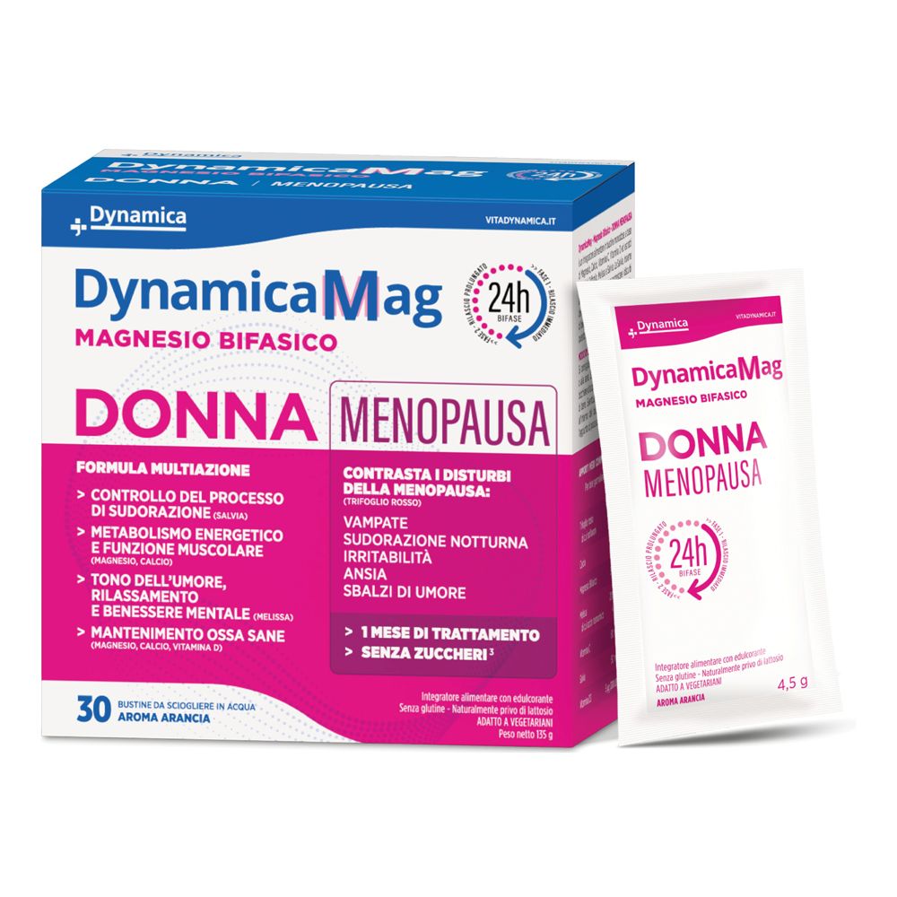 Dynamicamag Donna Menopausa 135 g Polvere per soluzione orale