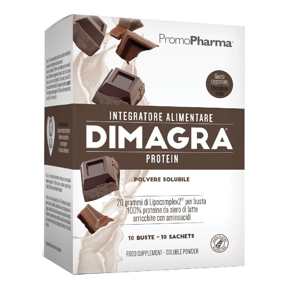 PromoPharma Dimagra® Protein Cioccolato 220 g Polvere per soluzione or