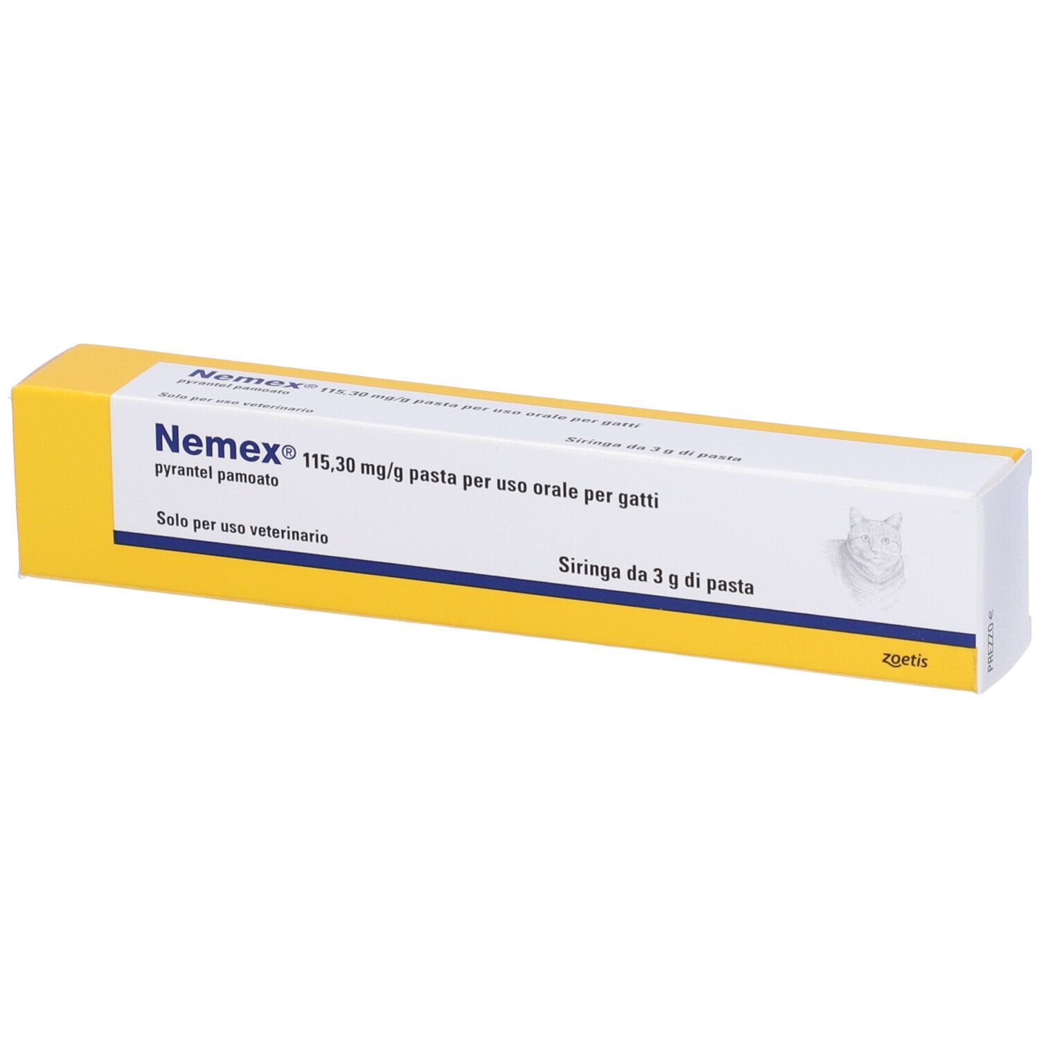 Nemex 115,30 Mg/G Pasta Per Uso Orale Gatti 3 g