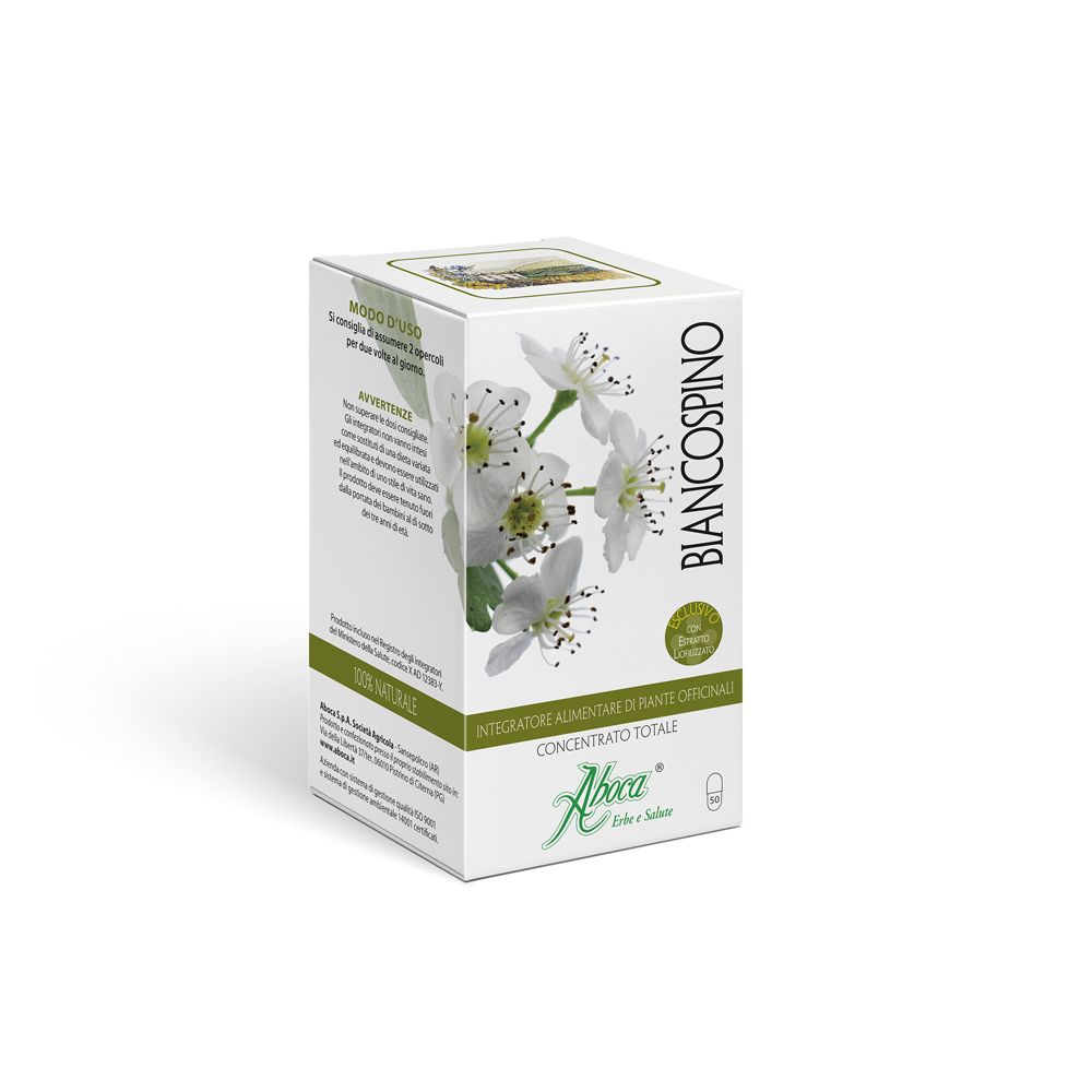 Aboca® Biancospino Concentrato Totale 50 pz Compresse
