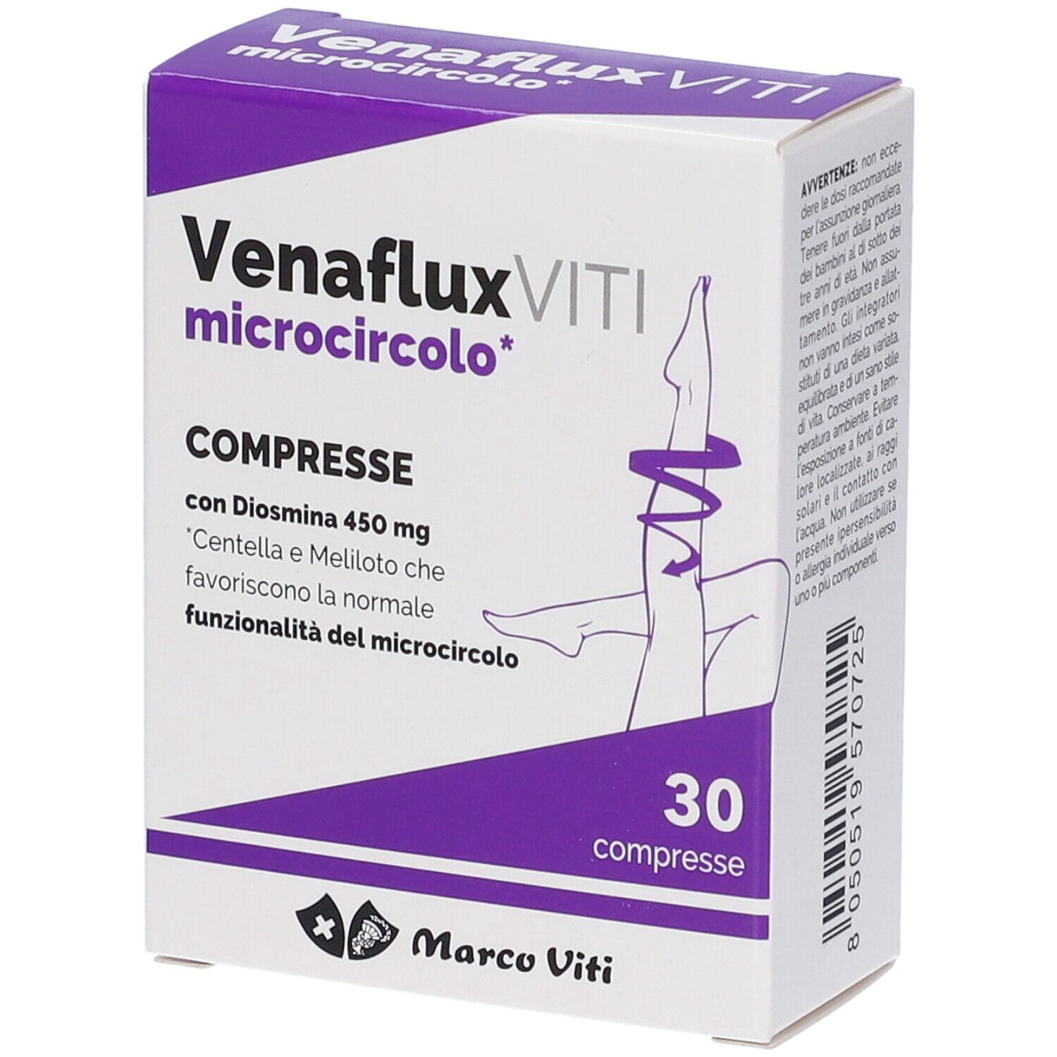 Venaflux VITI 30 pz Compresse