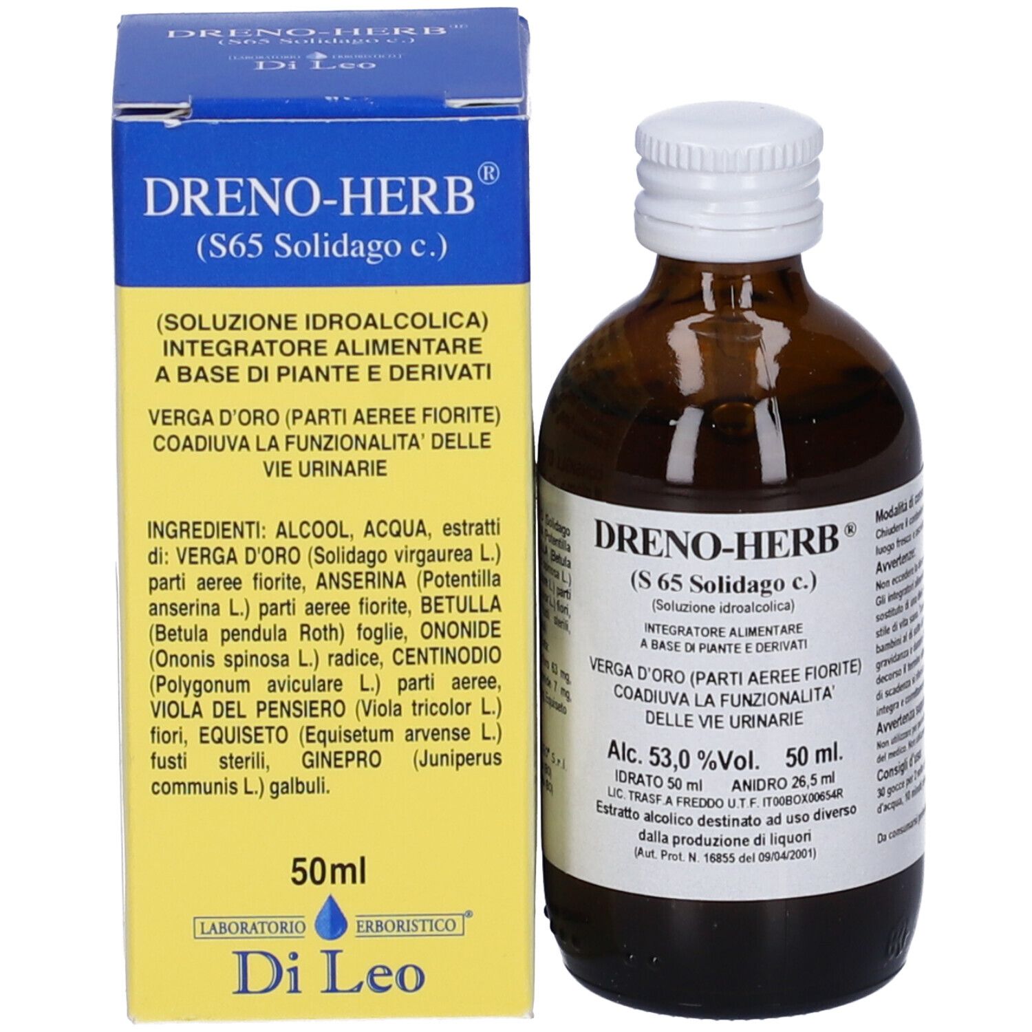 Dreno-Herb S65 Solidago 50Ml 50 ml Soluzione orale