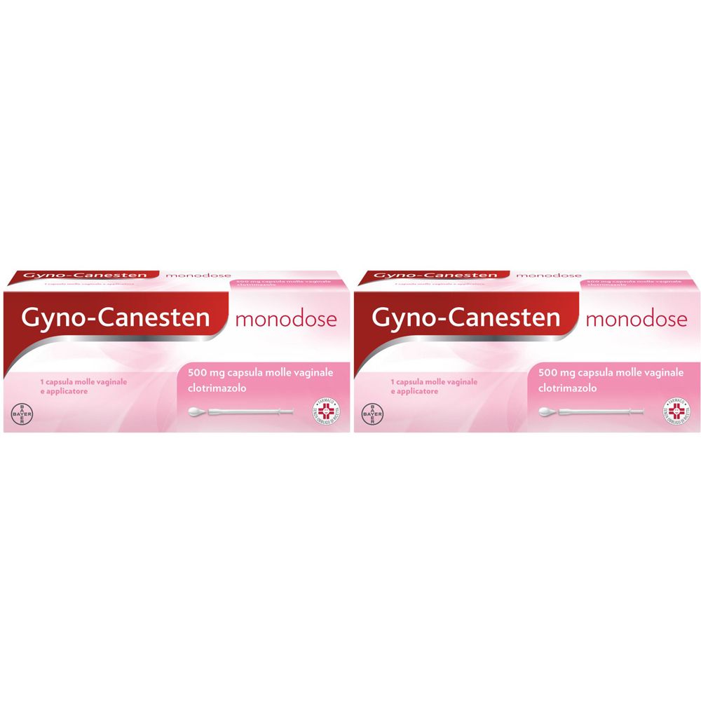 Gyno-Canesten Monodose per Candida, Prurito, Bruciore Intimo e Perdite