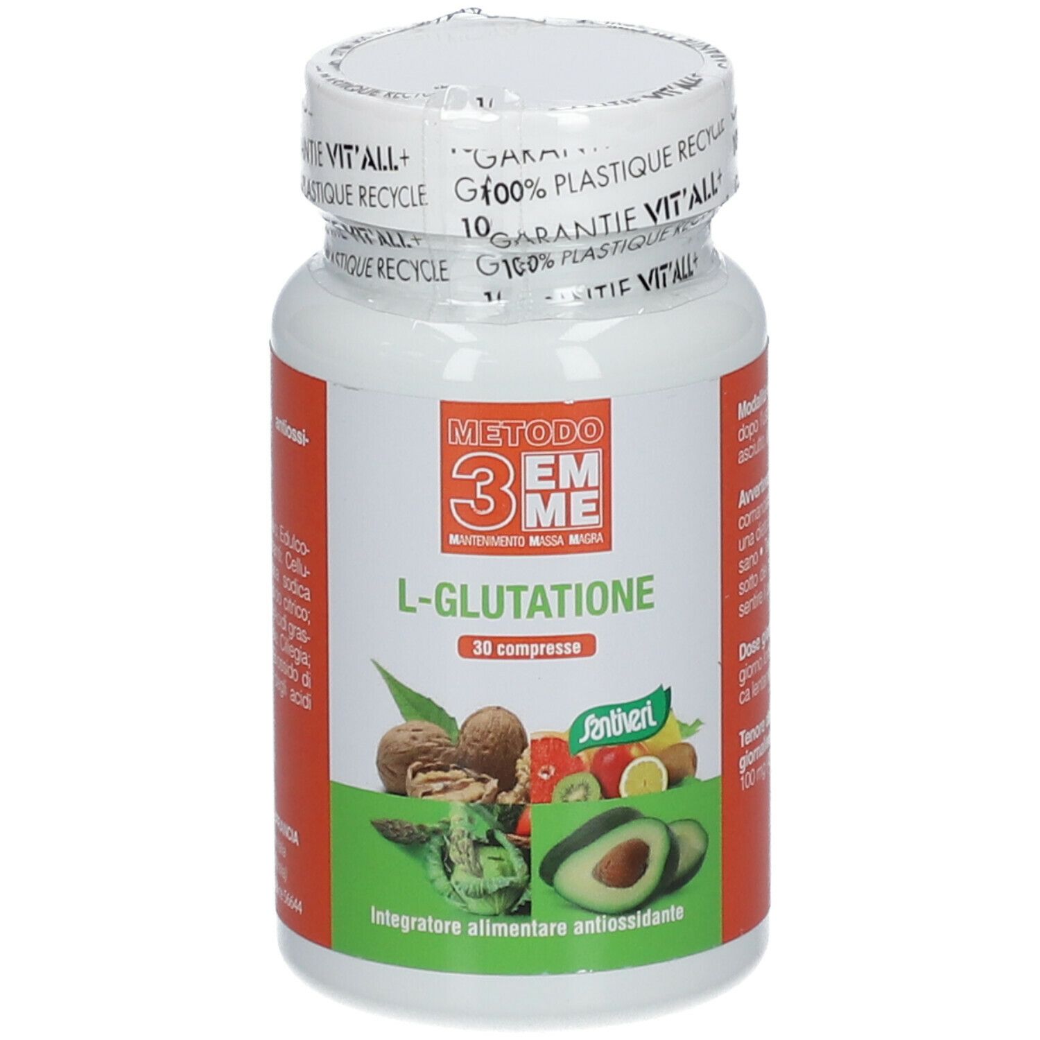 METODO 3EMME L-Glutatione Compresse 32 g Capsule