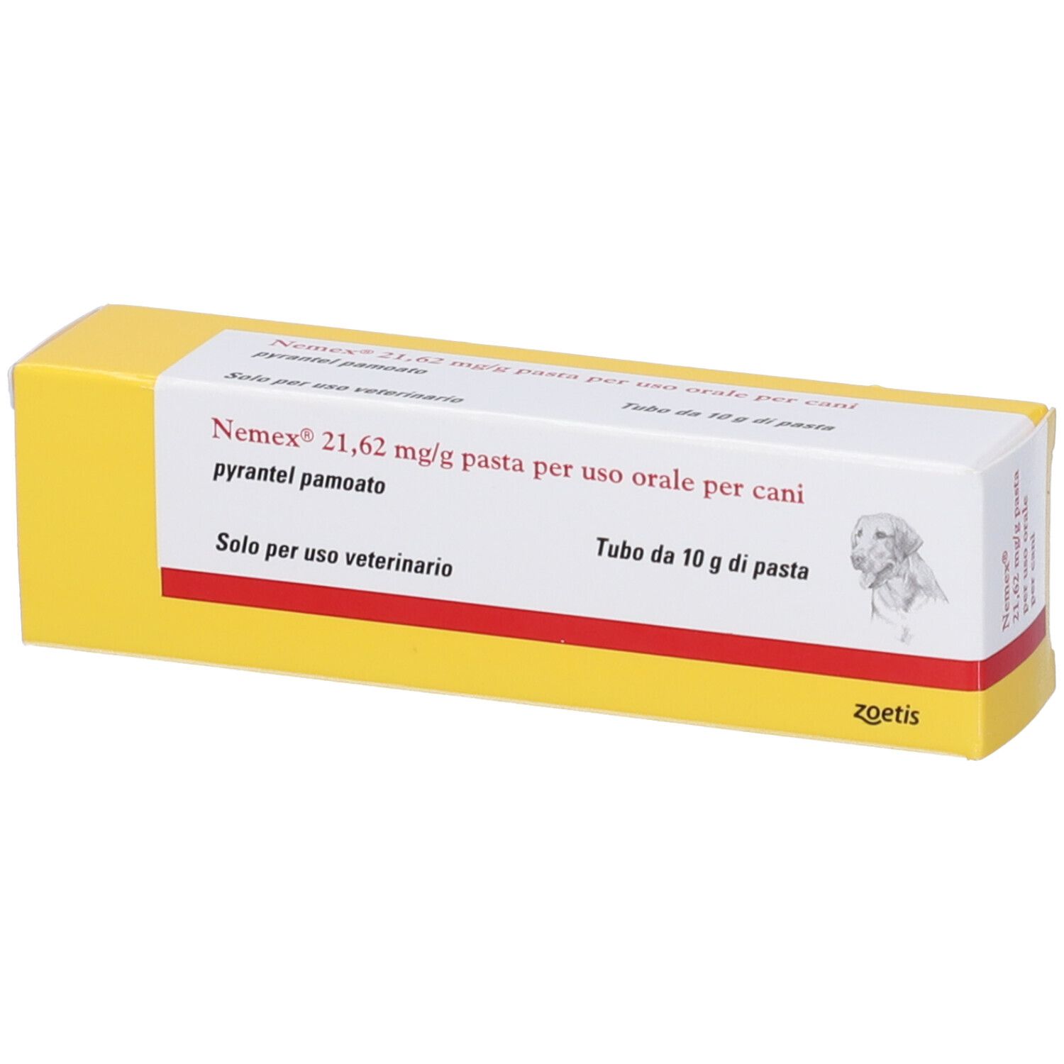 Nemex 21,62 Mg/G Pasta Per Uso Orale Cani 10 g
