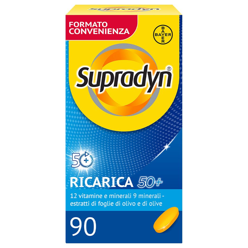 Supradyn Ricarica 50+ Integratore Vitamine e Minerali Compresse 1 pz
