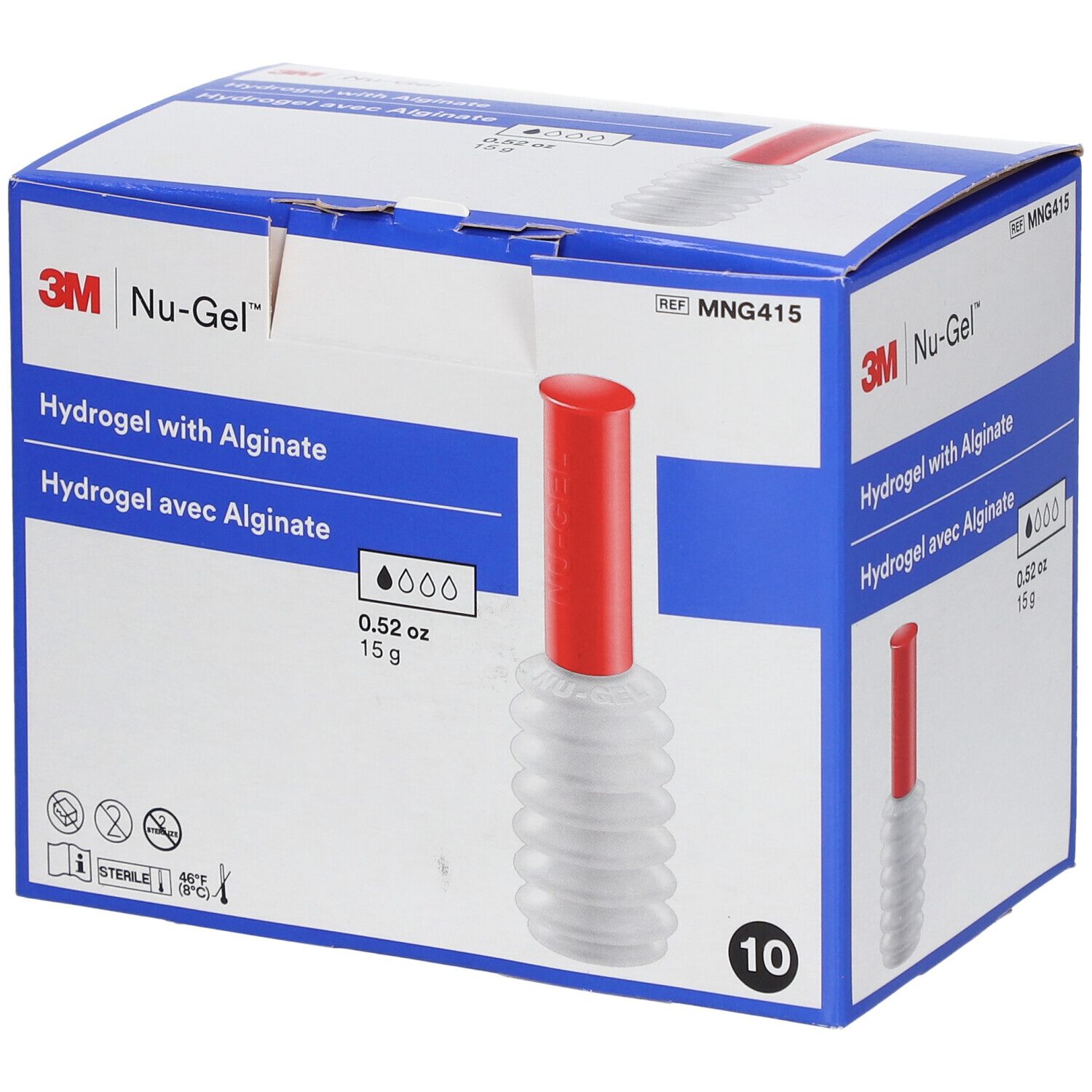 NU-GEL® Idrogel con Alginato 10x15 g Gel