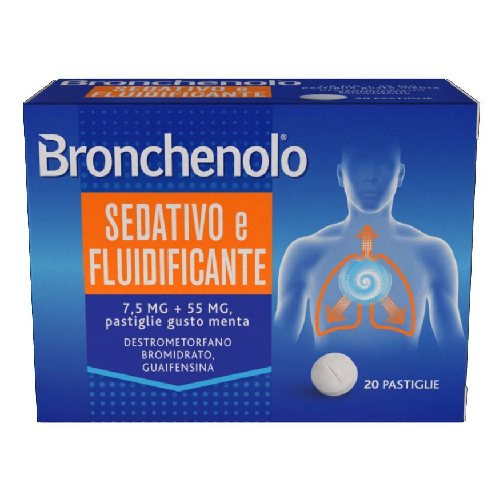 Bronchenolo® Sedativo e Fluidificante Pastiglie 20 pz
