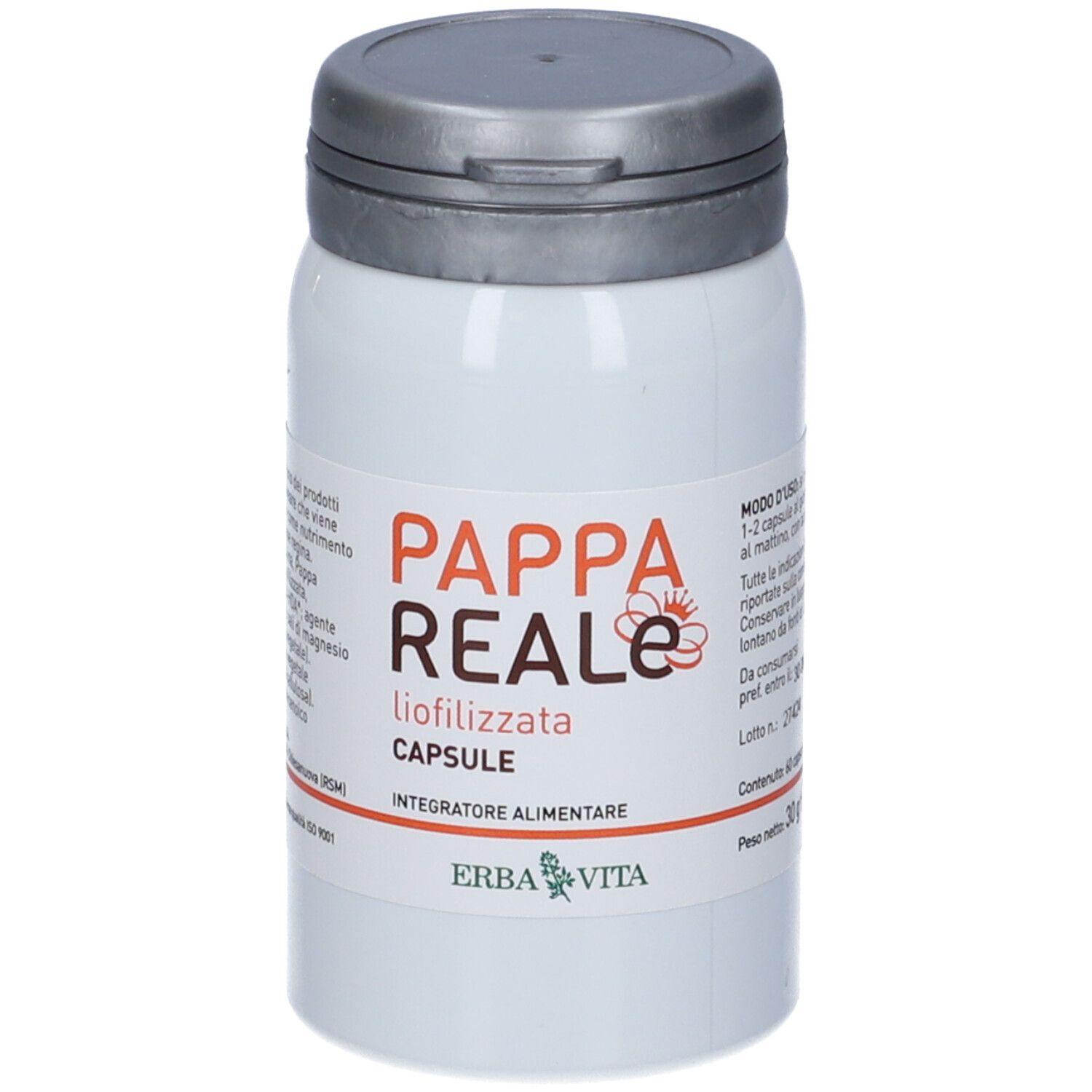 ERBA VITA Pappa Reale Liofilizzata Capsule 1 pz