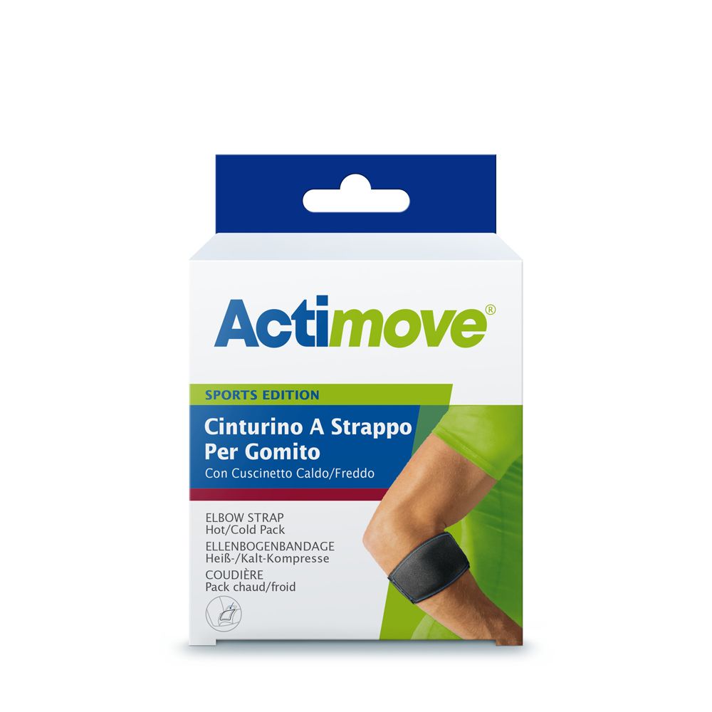 Actimove Sports Edition Cinturino A Strappo Per Gomito Con Cuscinetto