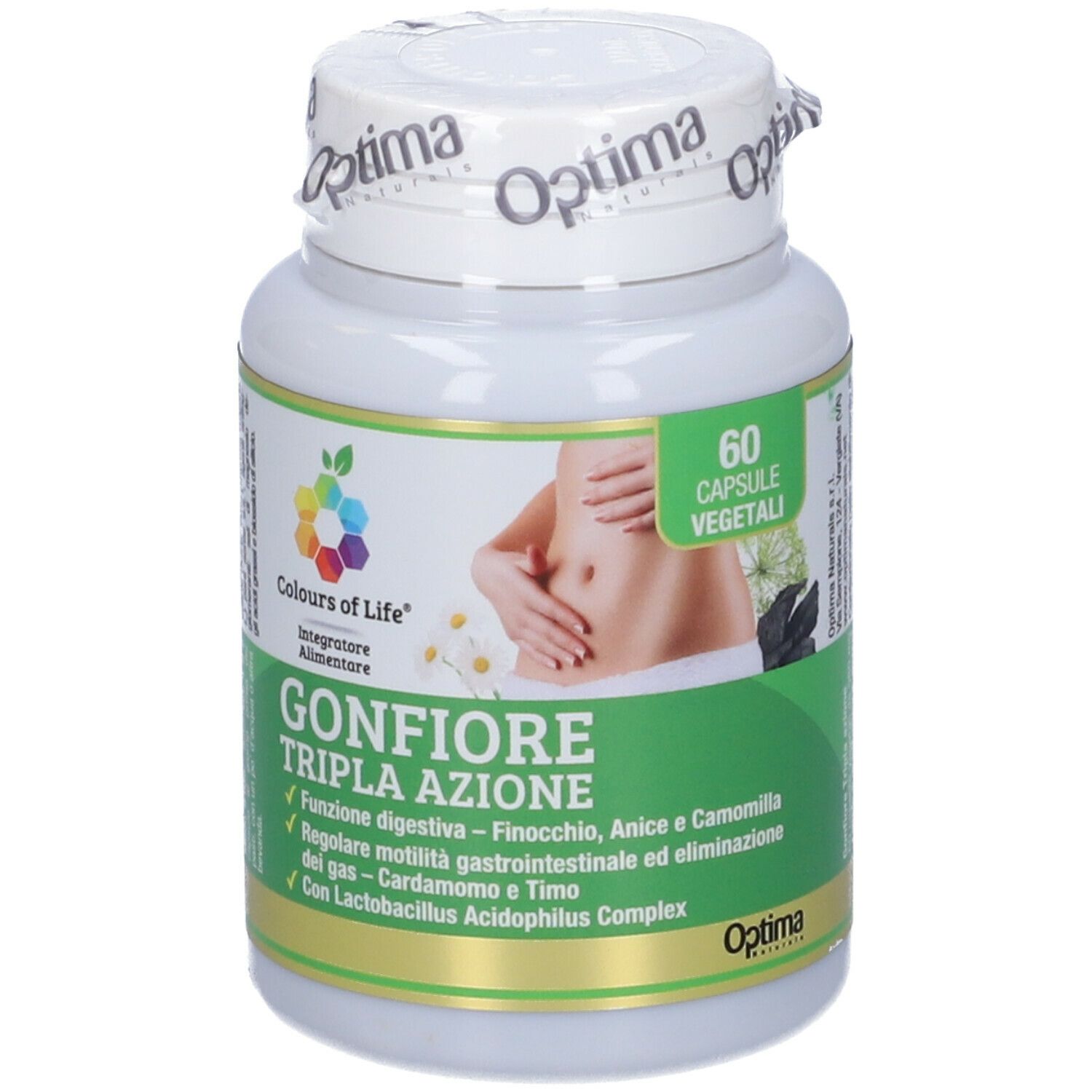 Colours Of Life Gonfiore Tripla Azione 34,8 g Capsule