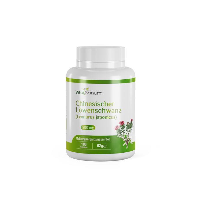 VitaSanum® – Coda di leone cinese (Leonurus japonicus) 100 pz Capsule