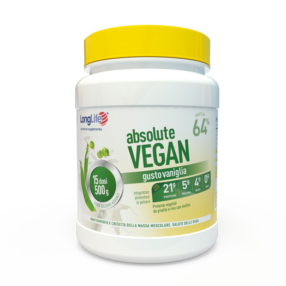 Longlife Absolute Vegan 500 G g Polvere per soluzione orale