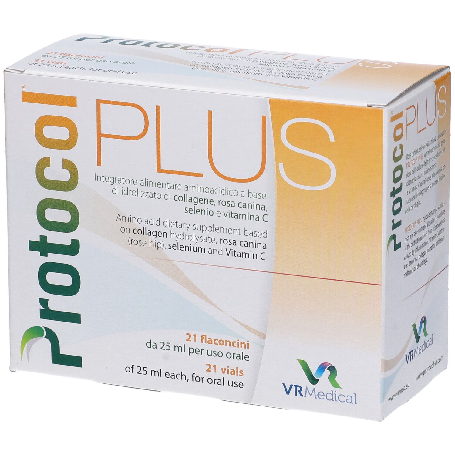 Protocol® Plus 21x25 ml Flaconcini bevibili