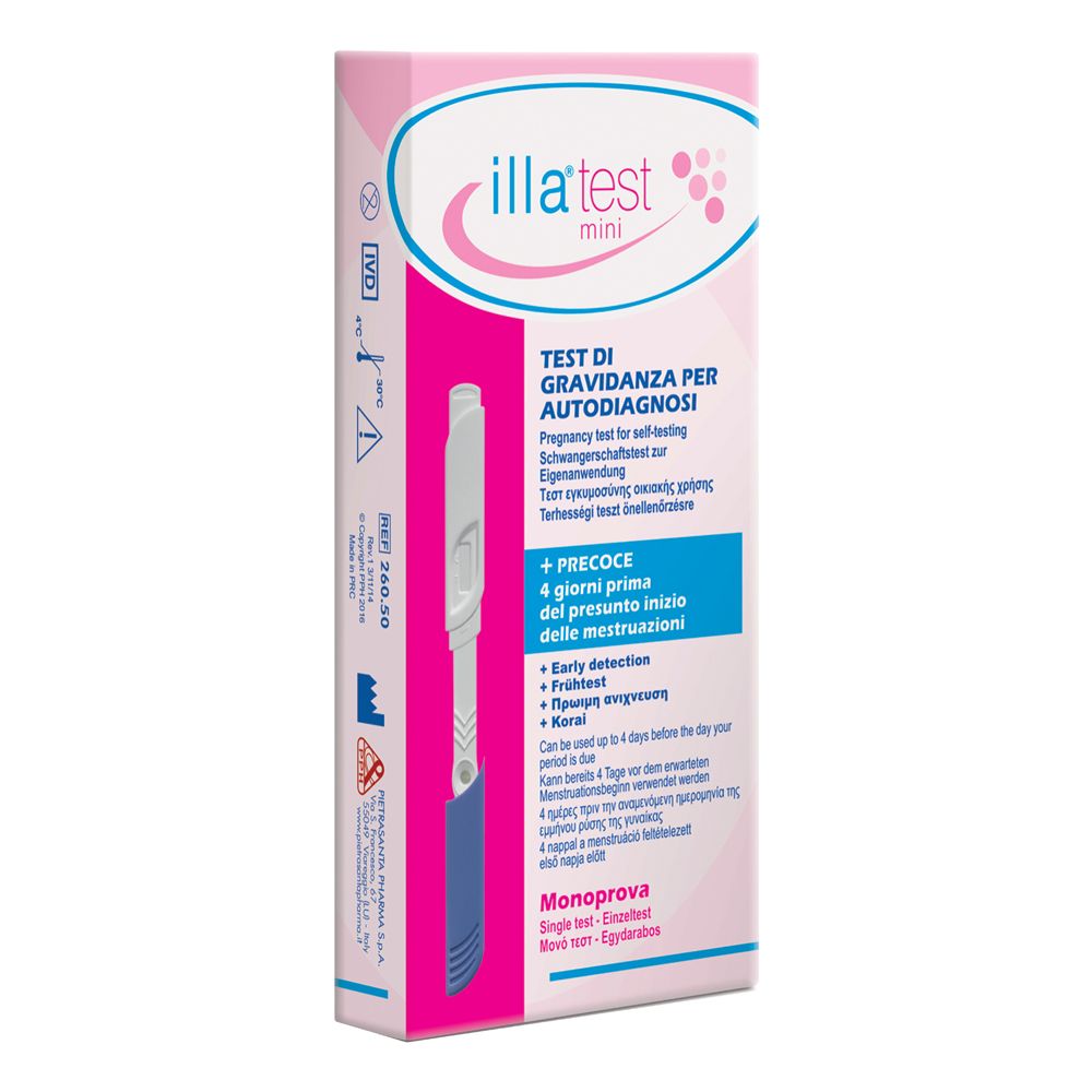 Illa Test Di Gravidanza Per Autodiagnosi 1 pz