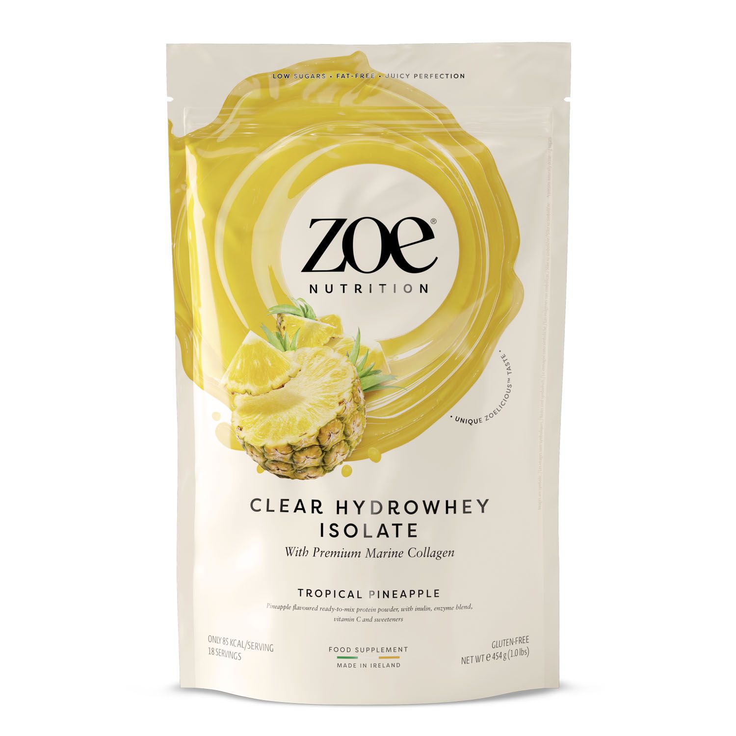 zoe Clear Hydrowhey 454 g Polvere