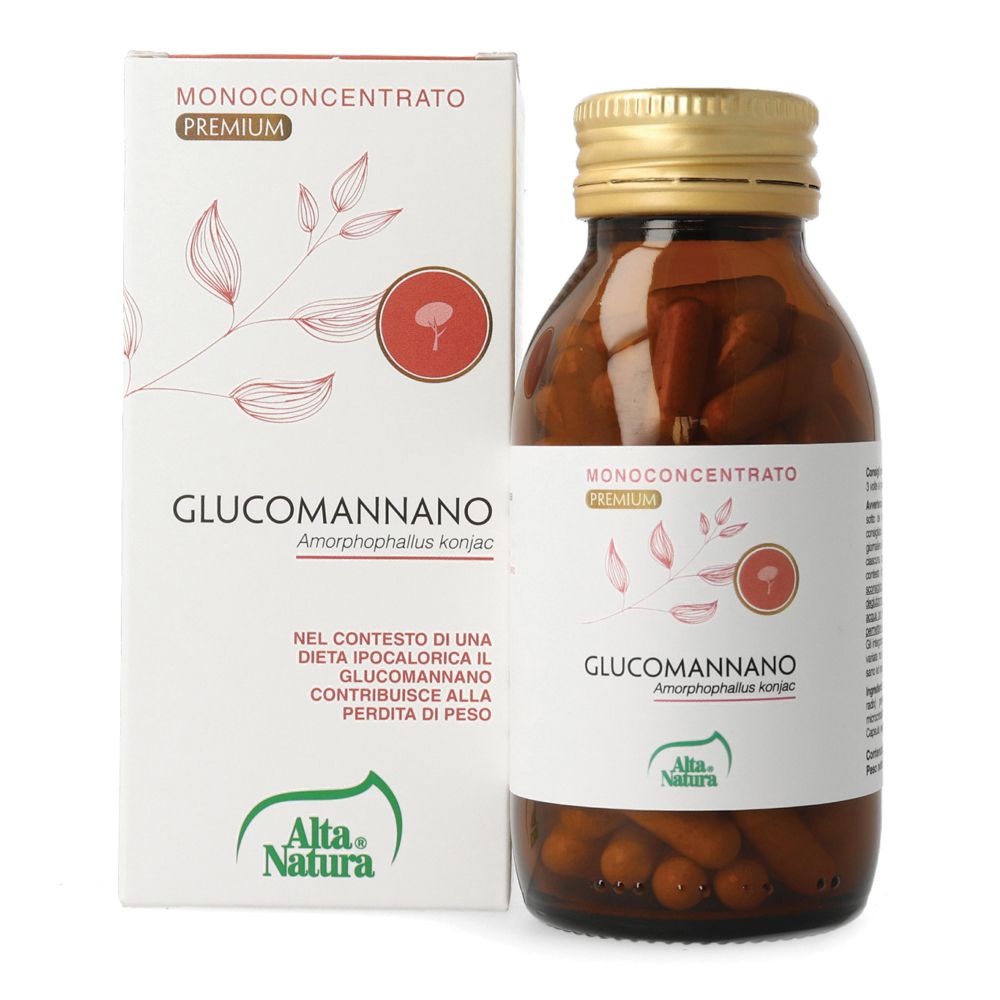 Glucomannano 100 Capsule 500 Mg 50 g rigide