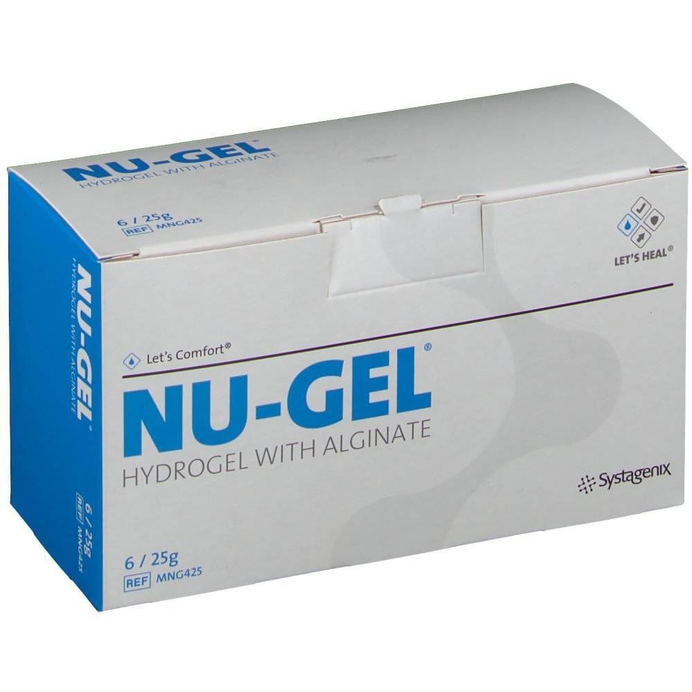 NU-GEL® Idrogel con Alginato 6x25 g Gel
