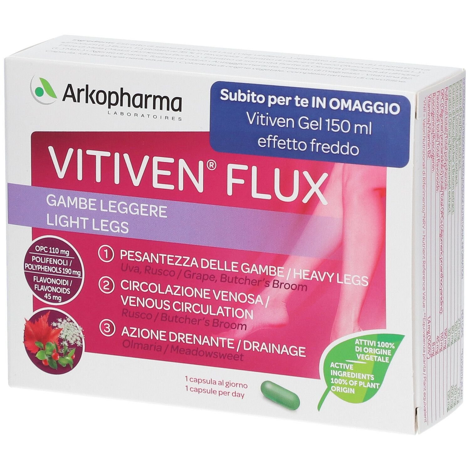 Arkopharma Vitiven® Flux 20 g Capsule