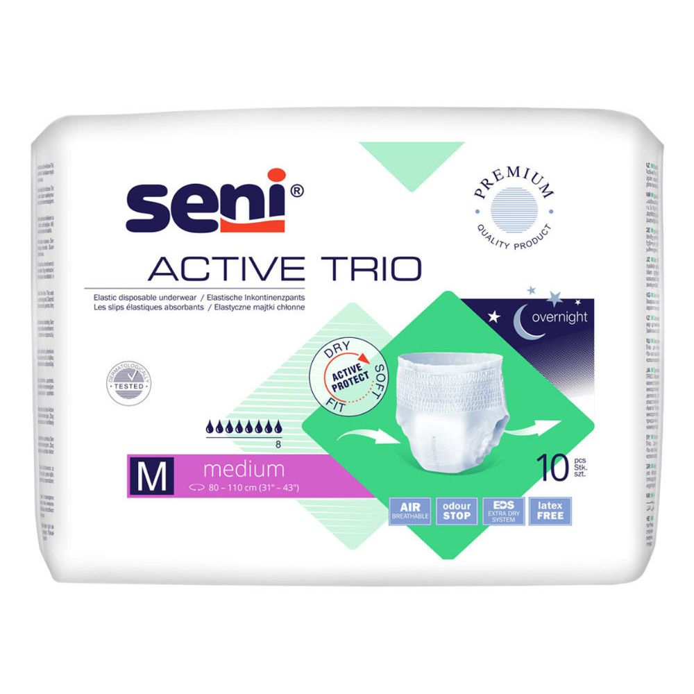 Slip per incontinenza Seni Active Trio, taglia M, 1 confezione = 10 pe