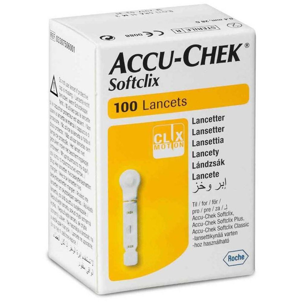 ACCU-CHECK® Softclix Lancette 100 pz