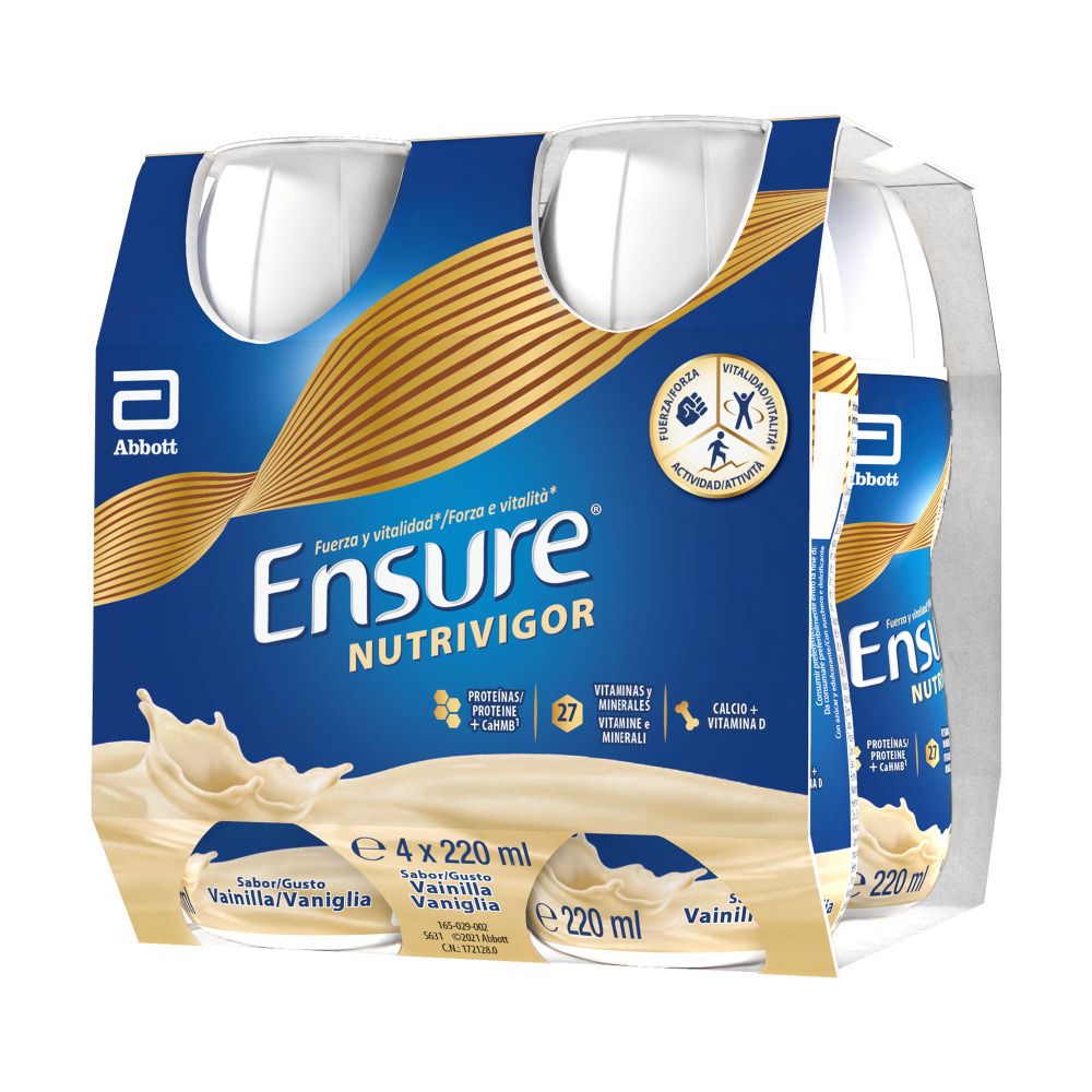 Ensure Nutrivigor Integratore Alimentare da Bere Vaniglia 880 ml Soluz