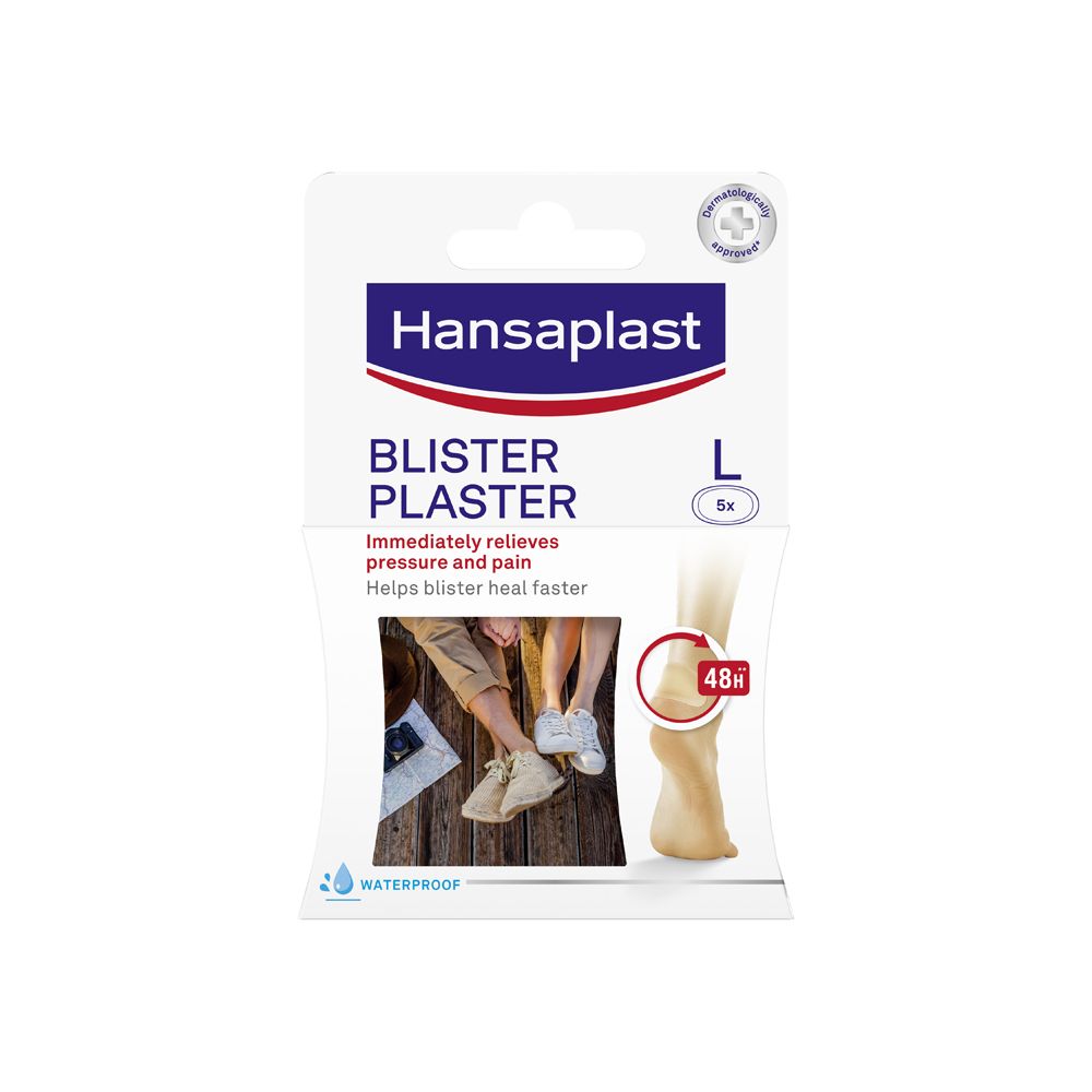 Hansaplast Cerotti per Vesciche, vesciche piedi trasparenti un solliev