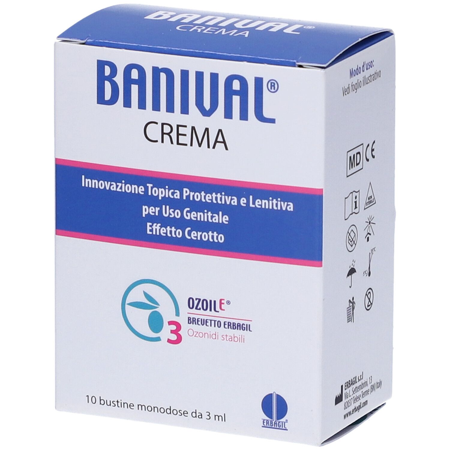 Banival Crema 10 Bustine Da 3 Ml 10x3 ml