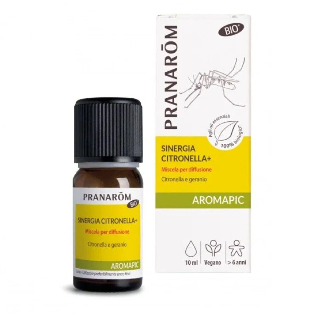 Pranarom Aromapic Sinergia Citronella+ Miscela per Diffusione 10 ml Cr