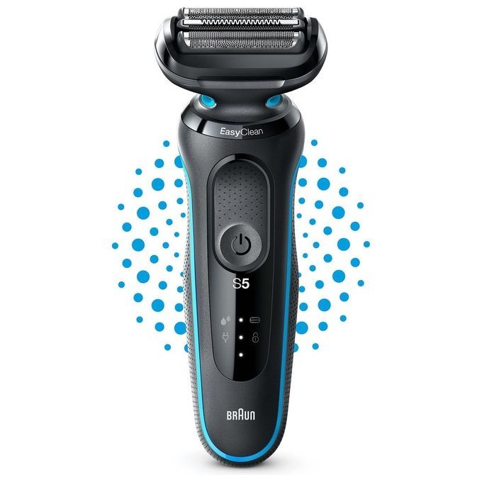 Braun Series 5 51-M1000s Rasoio Nero, Blu 1 pz Altro