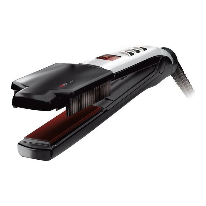 Valera Swiss'X Super Brush Shine Piastra per capelli Caldo Nero, Argen