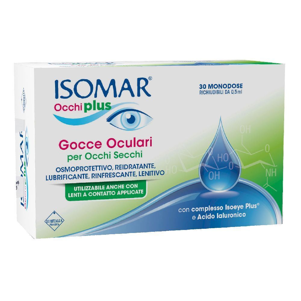 ISOMAR® Gocce Oculari per Occhi Secchi 30 pz oftalmiche