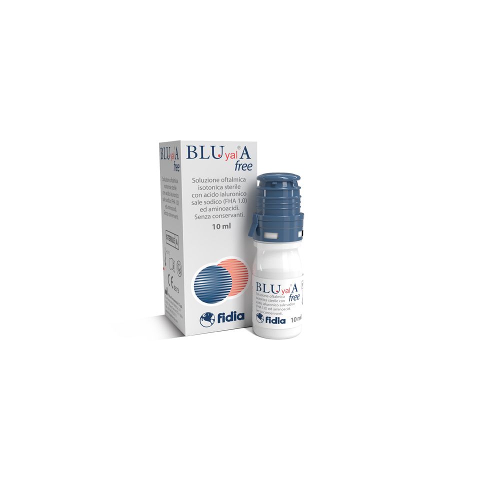 Fidia BLUyal®A Free Soluzione Oftalmica 10 ml Gocce oftalmiche