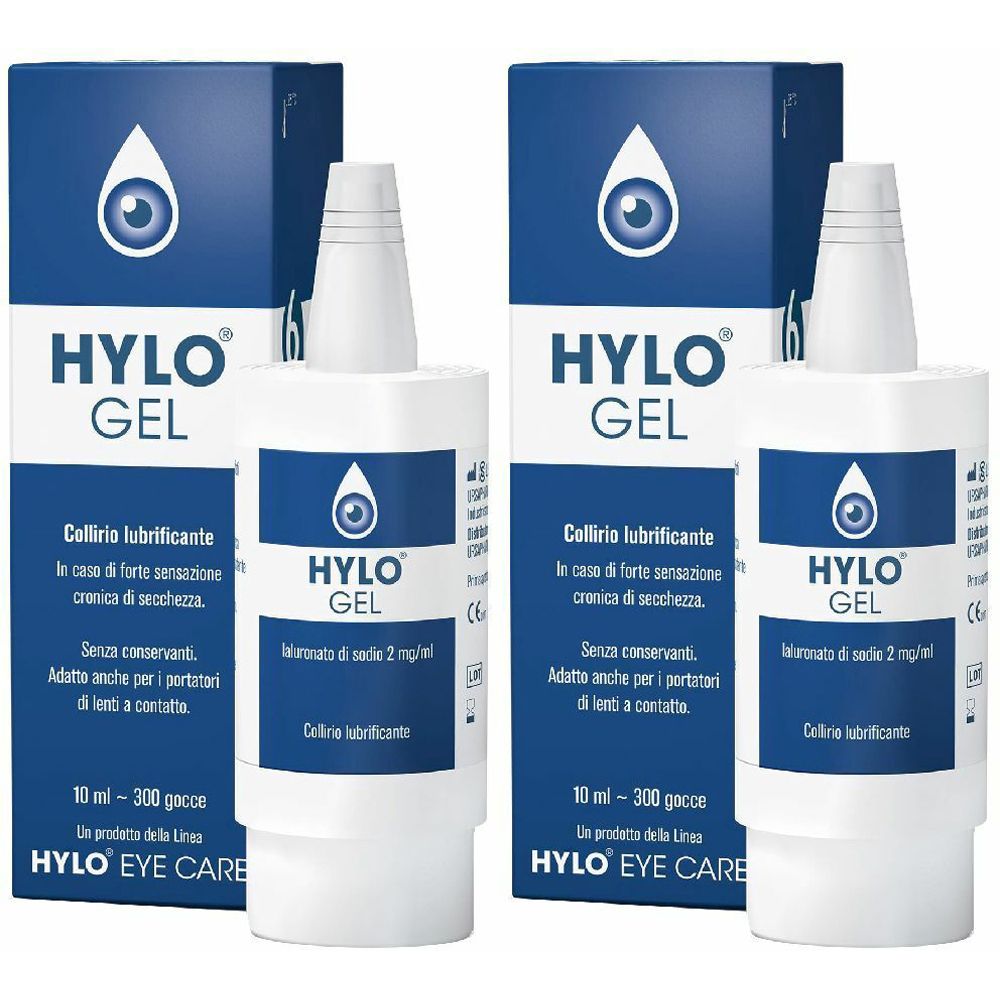 Hylo® Gel Collirio Lubrificante Set da 2 2x10 ml Gocce oftalmiche