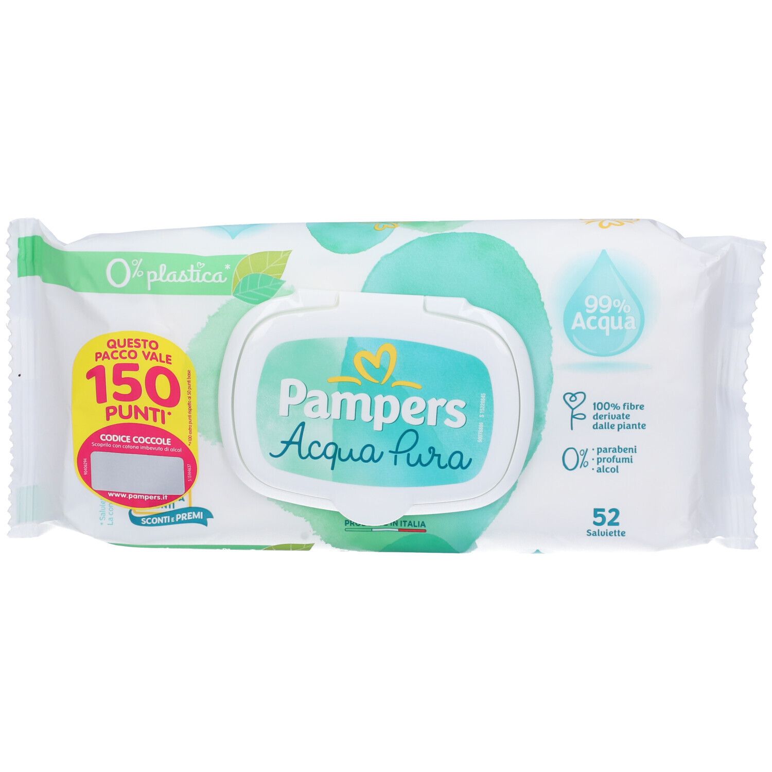 Pampers Acqua Pura 1 pz Salviette