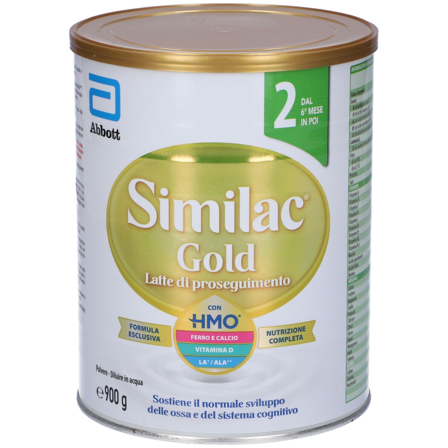 Similac Gold Stage 2 Latte Neonati Da 6 Mesi In Su 900 g Polvere per s