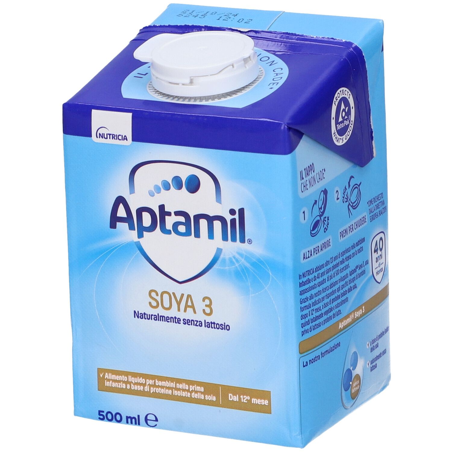 Aptamil® 3 Soya 12° Mese 500 ml Latte