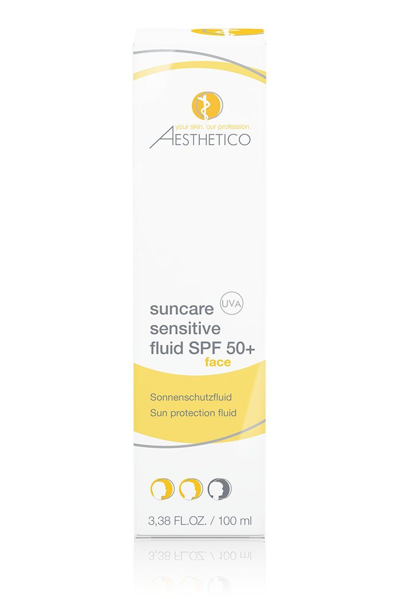 Aesthetico Suncare Sensitive Fluid SPF 50+ Fluido di protezione solare