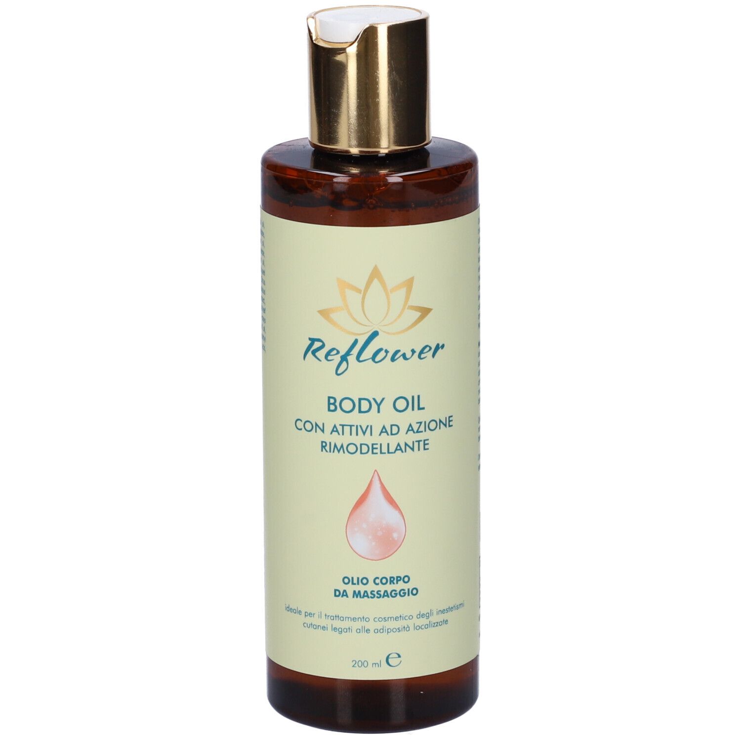 Reflower Body Oil Rimodellante 200 ml Olio da massaggio